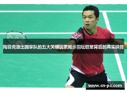 陶菲克退出国家队的五大关键因素揭示羽坛巨星背后的真实抉择